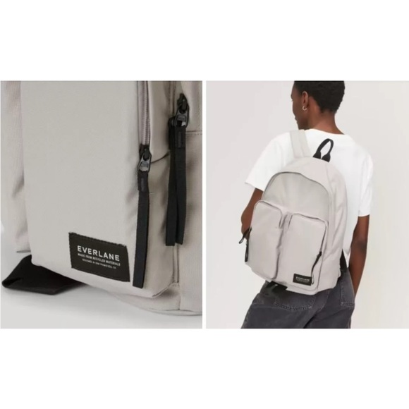 🌟NEW EVERLANE the re-new transit utility  Backpack black. 💯 recycled materials - Picture 11 of 12